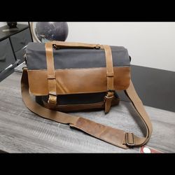 Messenger Bag Leather New 