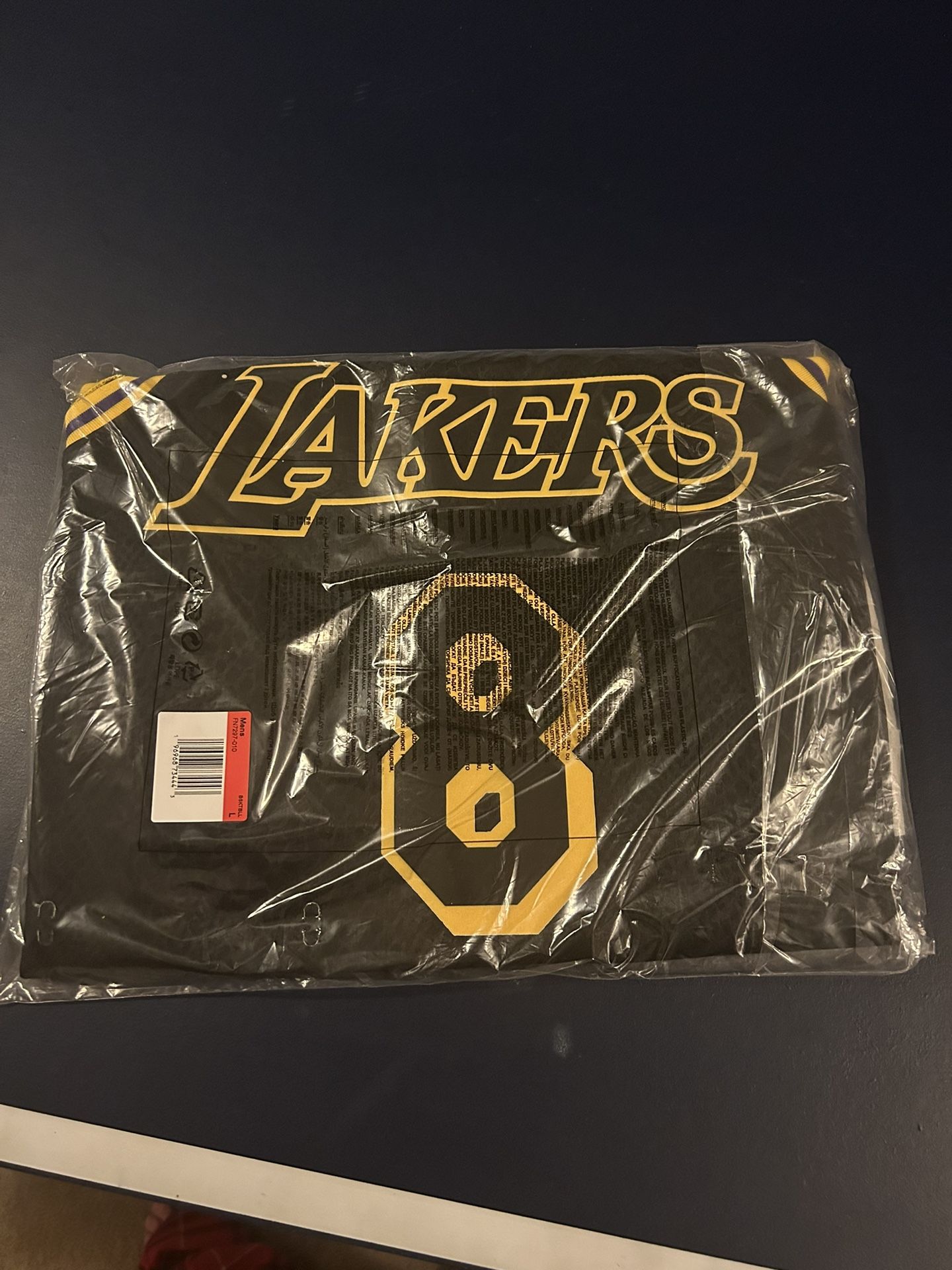 Kobe Bryant Los Angeles Lakers Jersey Large