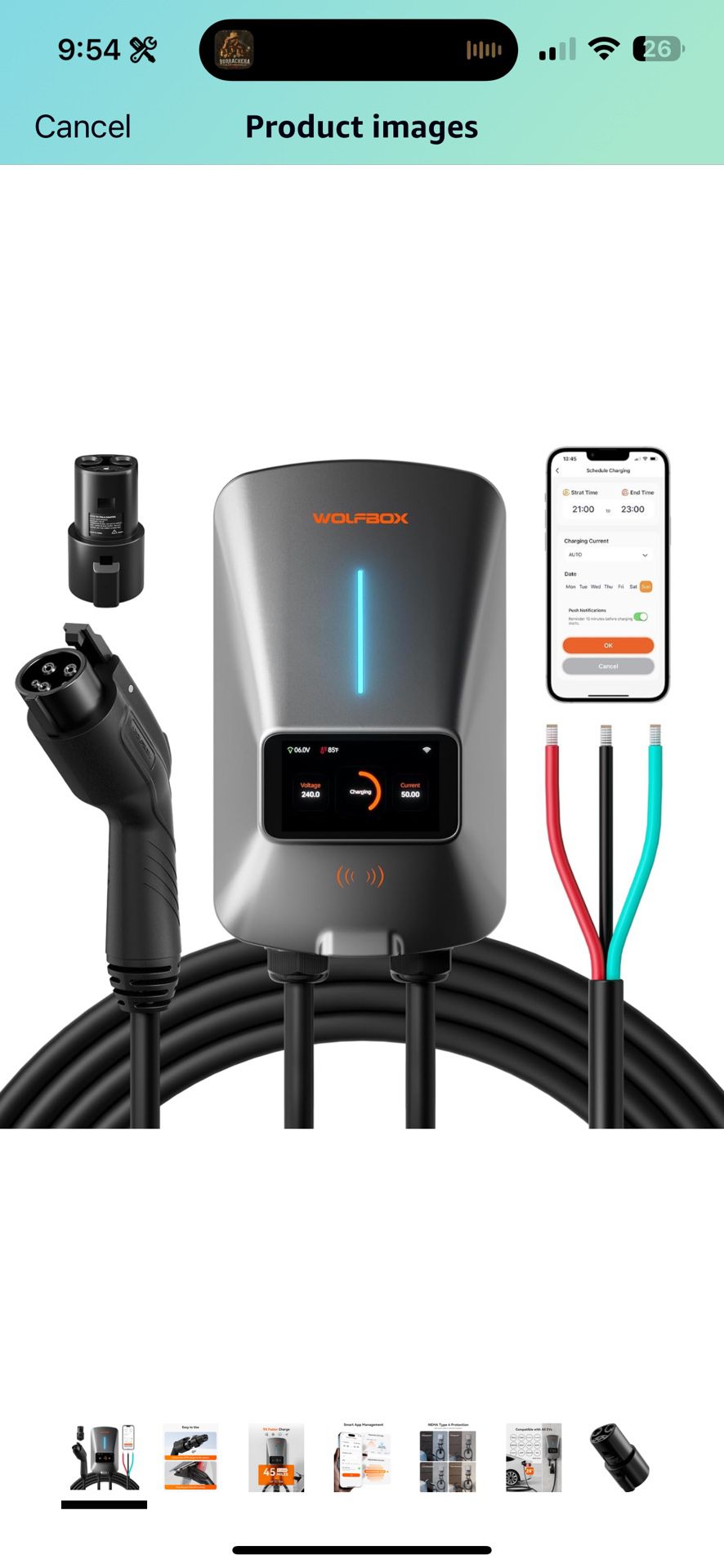 Electric Car Charger Level 2 $350