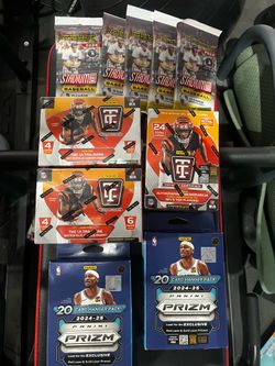 Sports cards, baseball cards, football cards, basketball cards, sealed boxes selling altogether