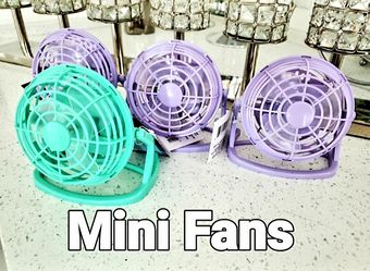 Battery Mini Fans Take Anywhere New Sold Seperatly