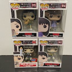 Junji Ito Collection Funko Pop Lot (4 Figures) – Tomie, Souichi, Yuuko