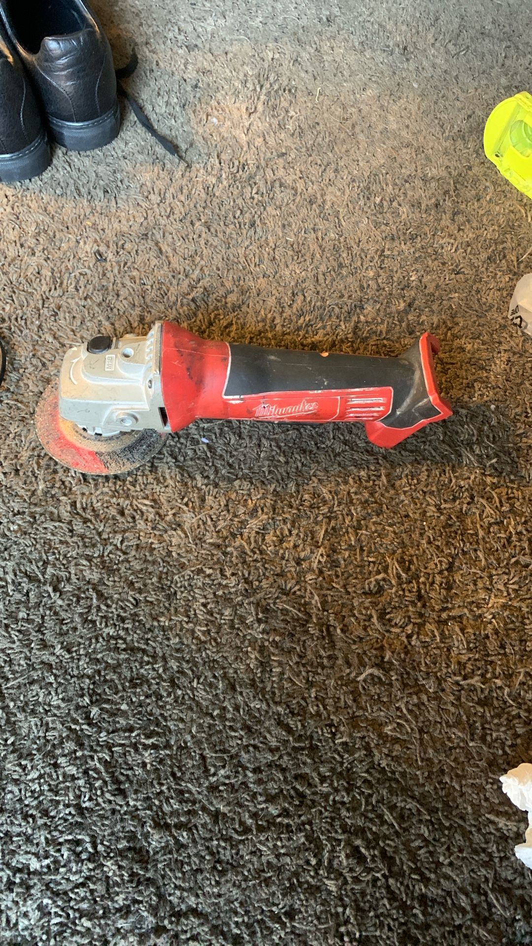 Milwaukee angle grinder