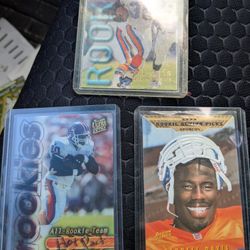 3 Denver Broncos  Terrell Davis Rookies
