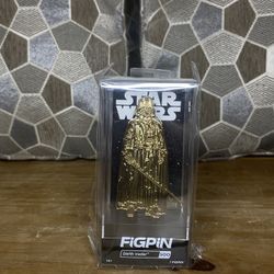 Darth Vader 50th Anniversary Gold Figpin LE #500