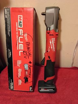 M12 Milwaukee fuel 3/8 ratchet con batería $$$280