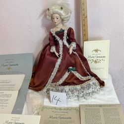 Porcelain Doll Collection Franklin heirloom collection