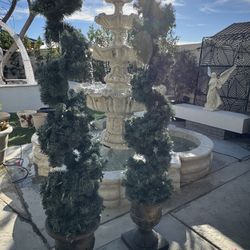 2 Outdoor Artificial Plants 