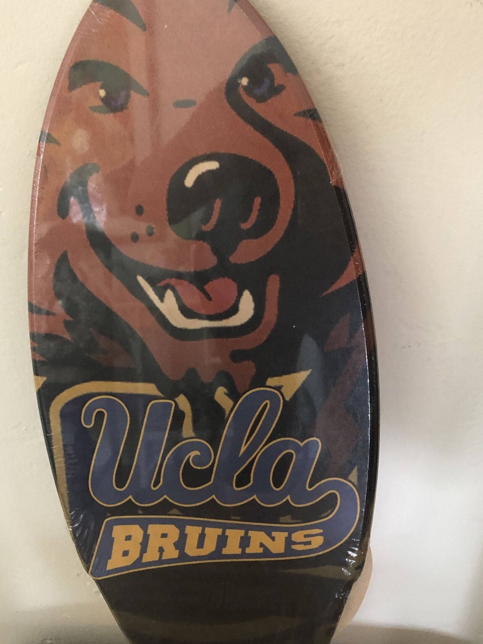 UCLA BRUIN Printed 18” Wooden Surfboard