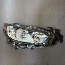 RH Headlight Assembly 2014-2017 Mazda 6 Halogen Projector Headlamp Passenger Side
