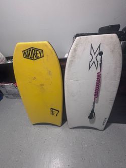 Two Used Bodyboards Morey and Titan