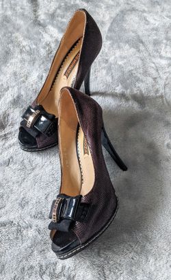 Shoes hidden platform high heel