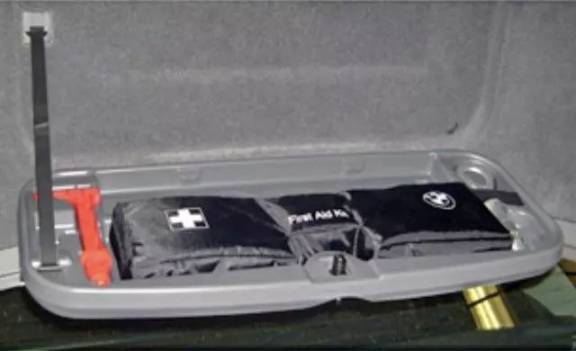 OEM BMW Trunk First Aid Kit