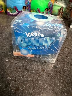 Giant Ice ice Gummy Squish Cube