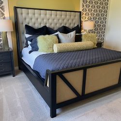 King Bedroom Set - Used For Staging Purposes Only 