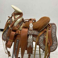 Montura charra de corto lasser