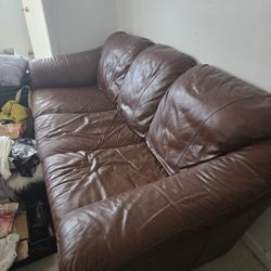 Leather Couch