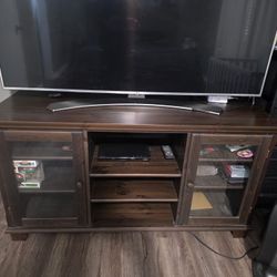 Solid Wood TV Stand