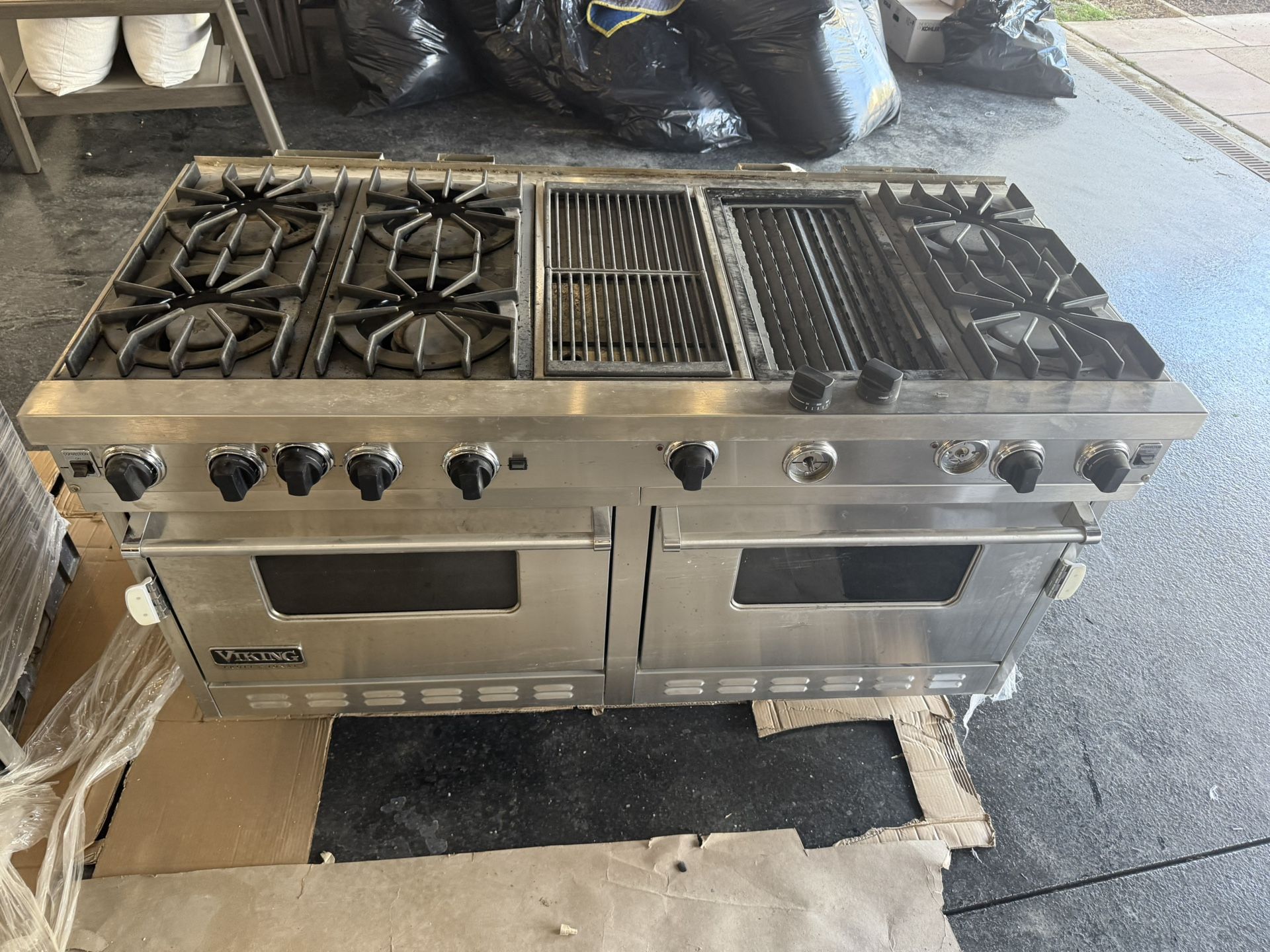 60 Inch Viking Range Stove Oven