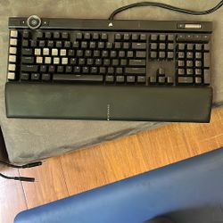 Corsair k100 RGB corded Gaming Keyboard