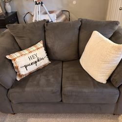 Dark Grey Couch Set