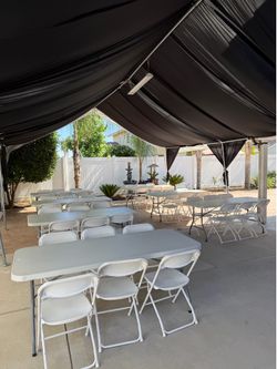 Tables / chairs 🪑 / Canopy