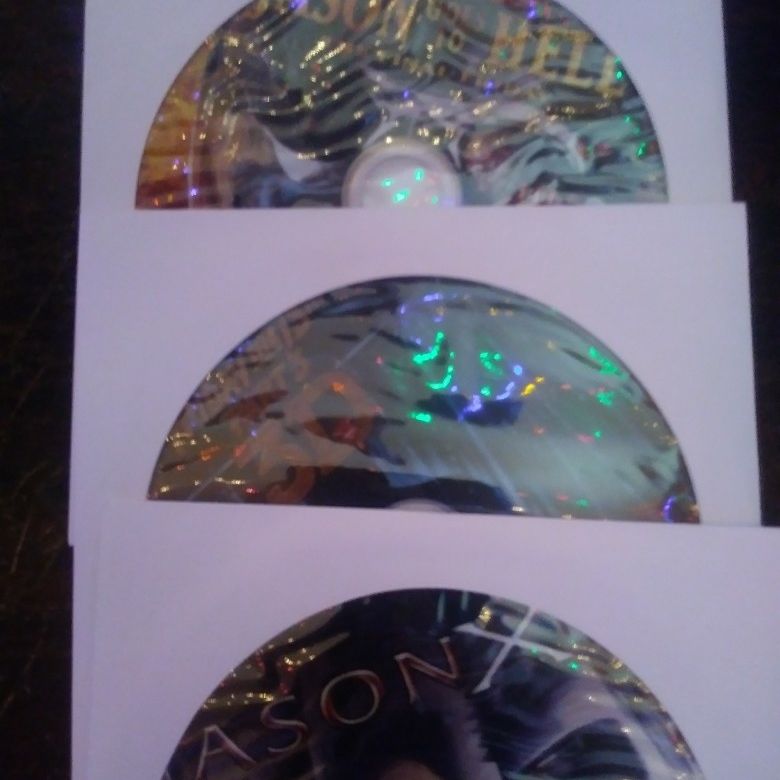 Friday The 13th Part 3D Jason Goes To Hell Jason X Scream Factory Replacement Disc Blu-ray
