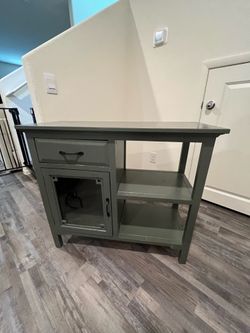 Small microwave table