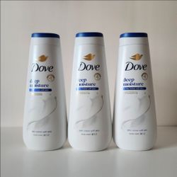 3 Dove Body Wash Deep Moisture