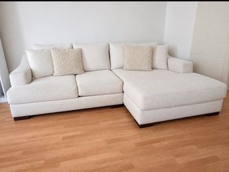Lodge couch sofa sectional -living spaces