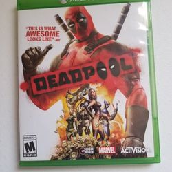 Deadpool Video Game (Microsoft Xbox One, 2015)