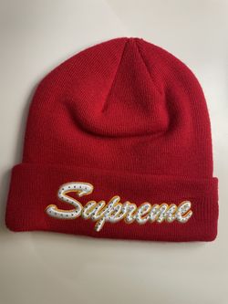 Supreme x New Era Script Beanie FW18