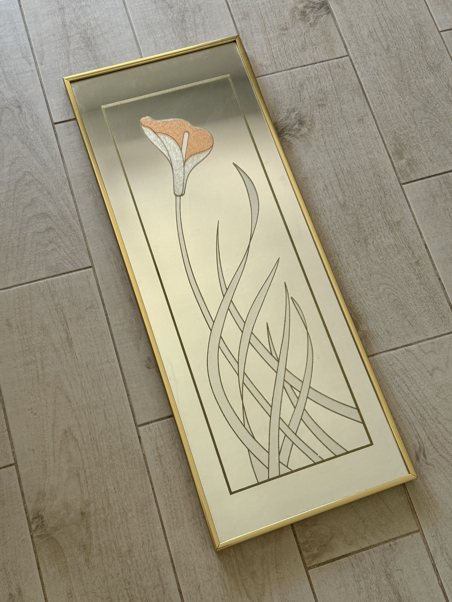 Art Deco Lily Mirror