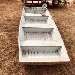 Fishing Boat Aluminum Mercury 2.5 hp engine