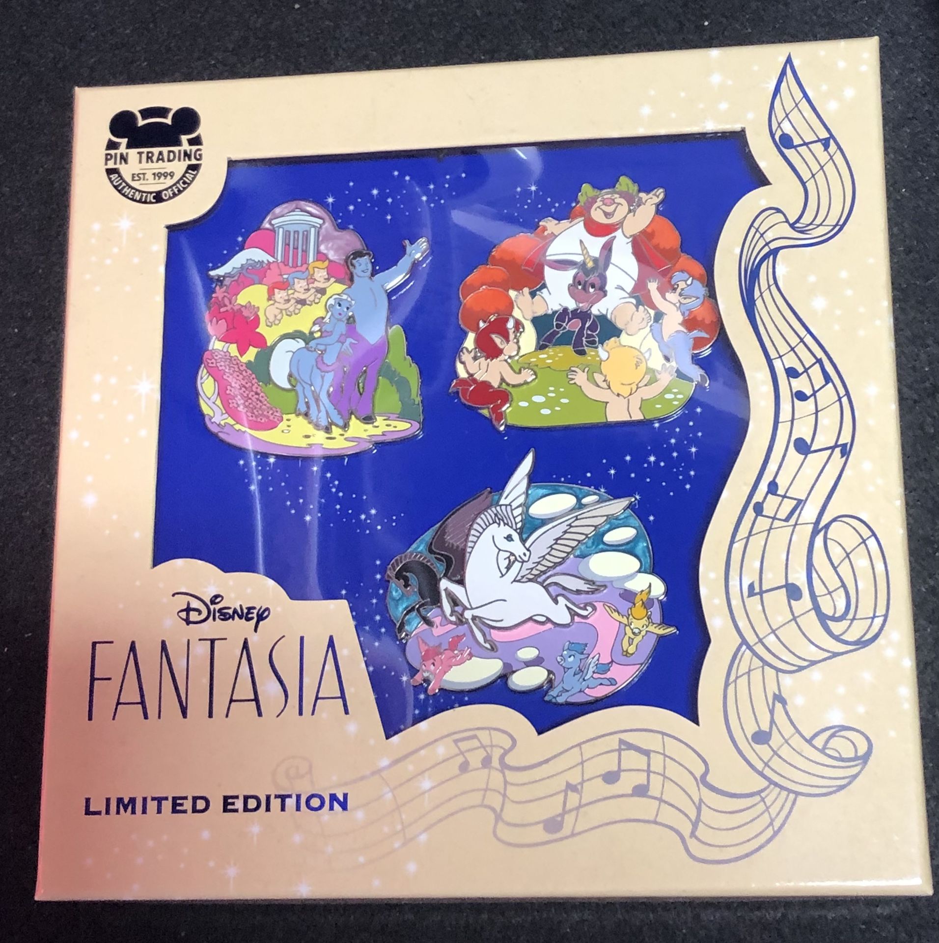 New Disney Fantasia 80th Anniversary pin set