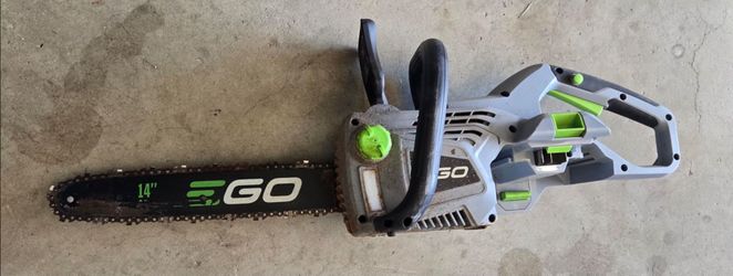 Ego outdoor chainsaw  cordless
