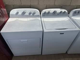 Whirlpool washer and electic dryer HE 4.5&7.0 CUFT extralarge capacity