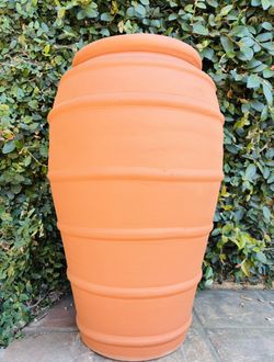 Extra Large Striped Jar Pot Planter