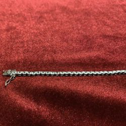 8" Thin Tennis Bracelet / Anklet