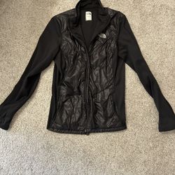 Black L North Face Light Weight Jacket