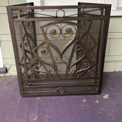 Beautiful Art Deco Fireplace Screen