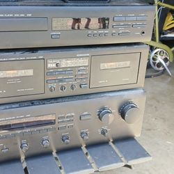 Yamaha 60Watt Receiver CD player Cassette Deck Japan
