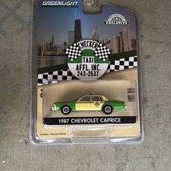 Chicago Taxi 1987 Chevy Capri Diecast