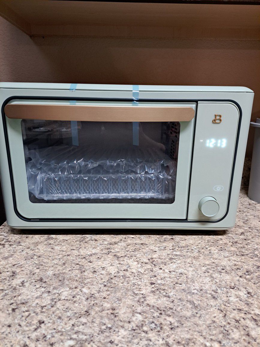 Sage Green Digital Air Fryer Toaster Oven 