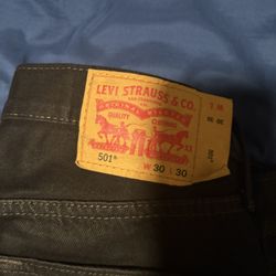 501s Black Size 30x30