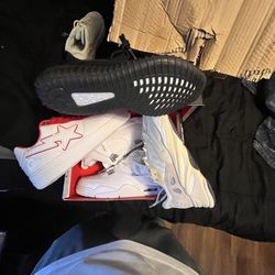 Yeezys, Bapes,Jordan Pure Moneys