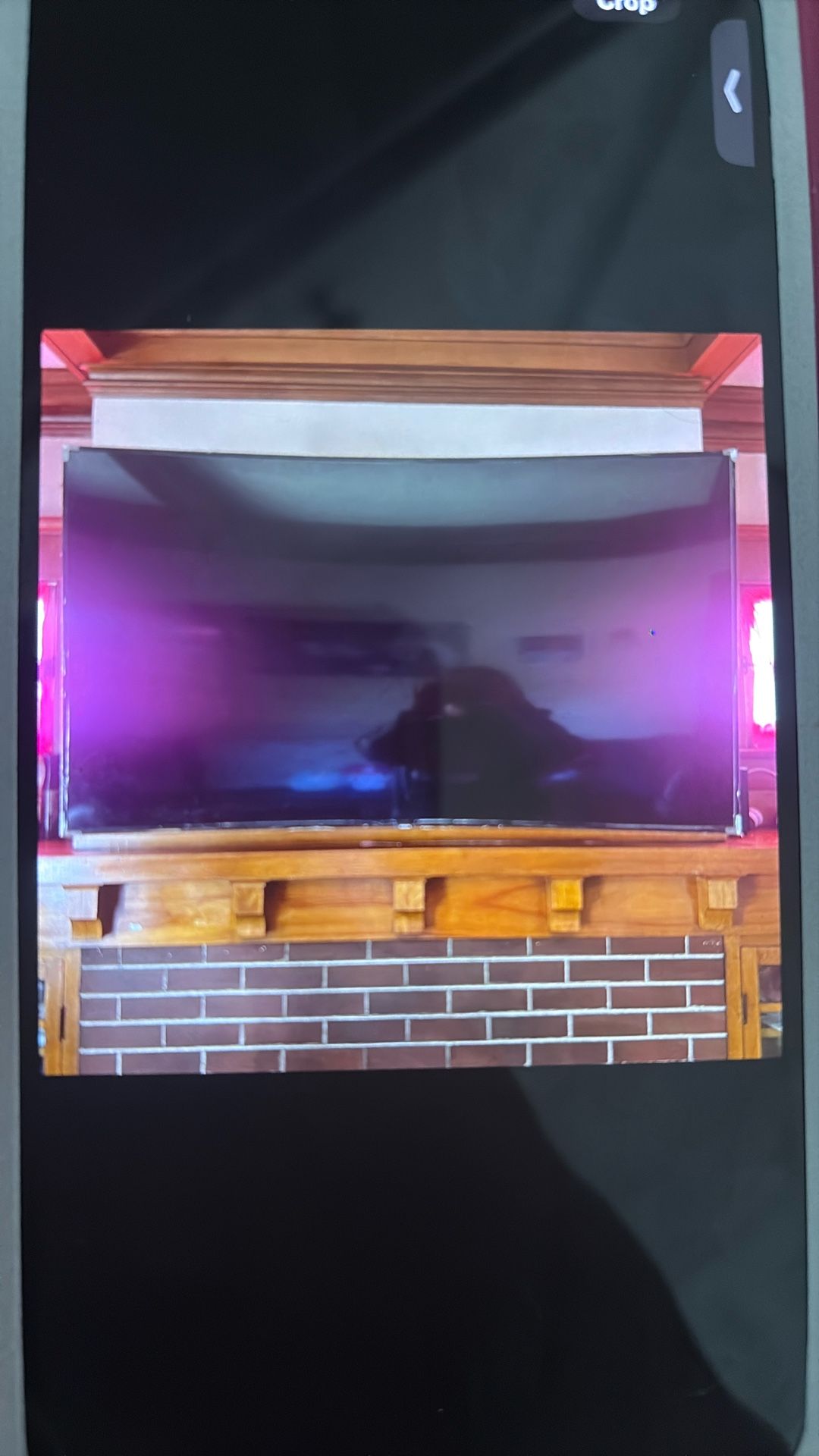 Black Curved Tv
