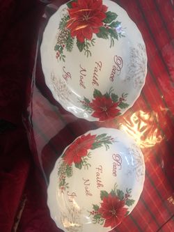 Big Xmas salad bowl new