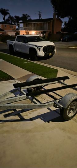 Small boat trailer
