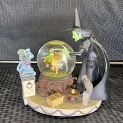 1999 Wizard of Oz Wicked Witch Crystal Ball Waterglobe 